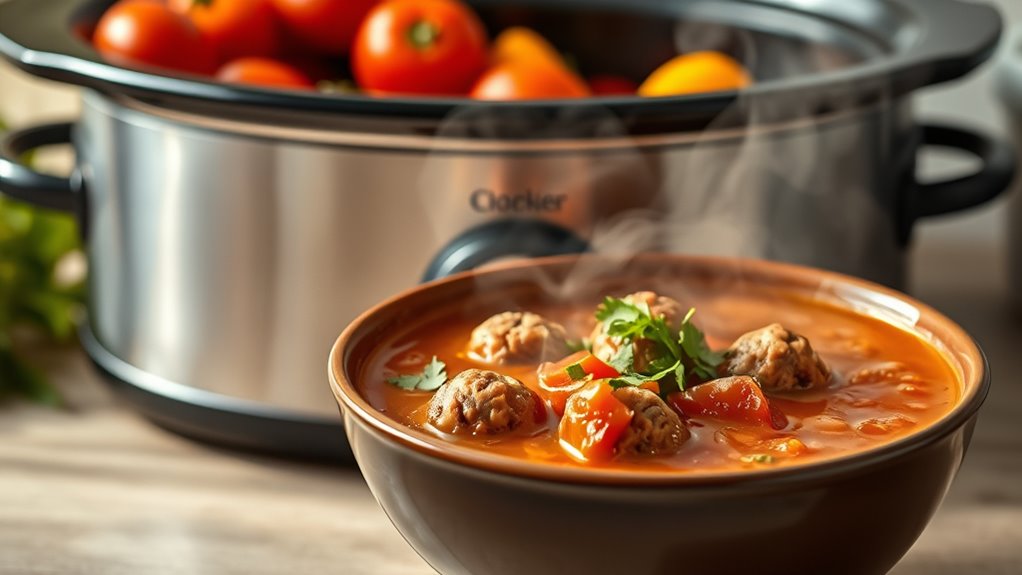 meatball preparation and cooking