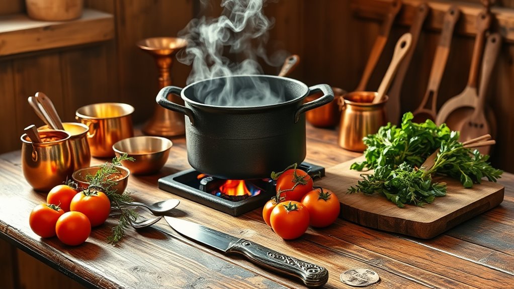 medieval cooking tool significance