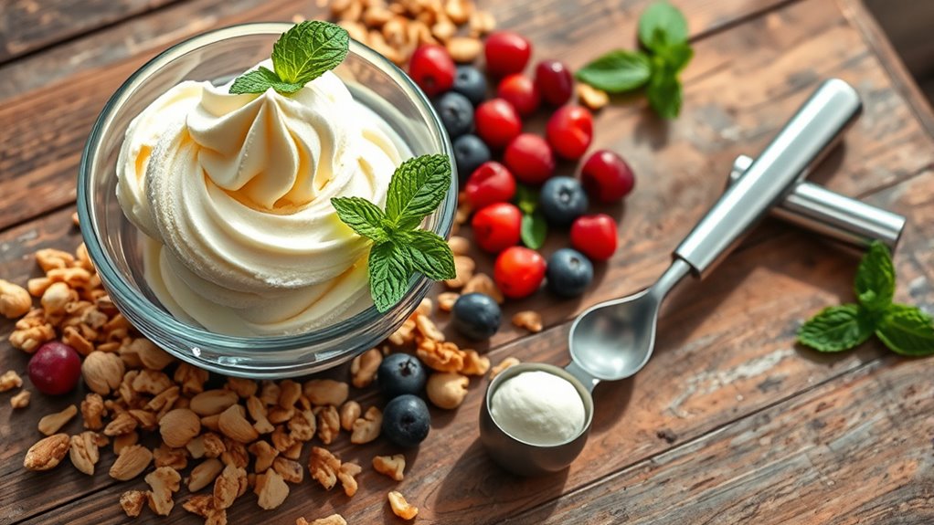 methodical aip ice cream preparation