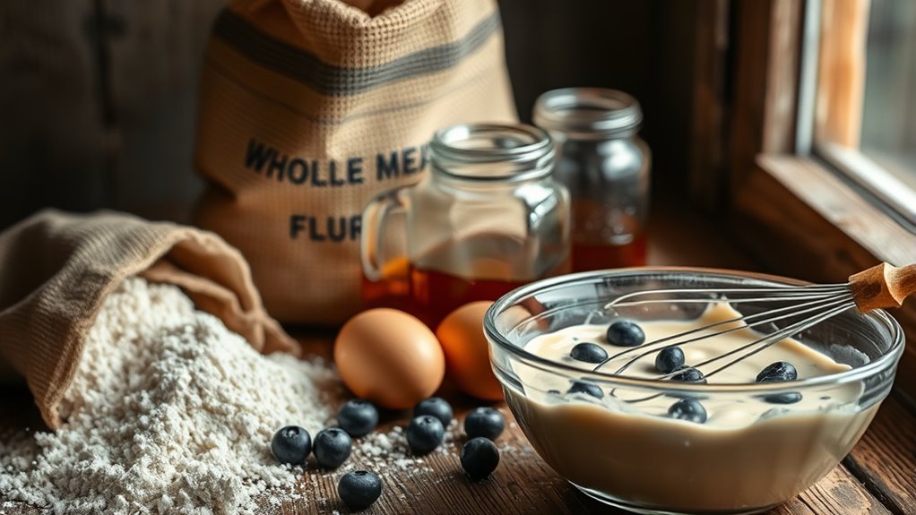 meticulous waffle preparation steps