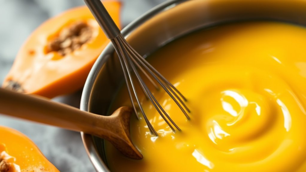 mindful custard cooking techniques