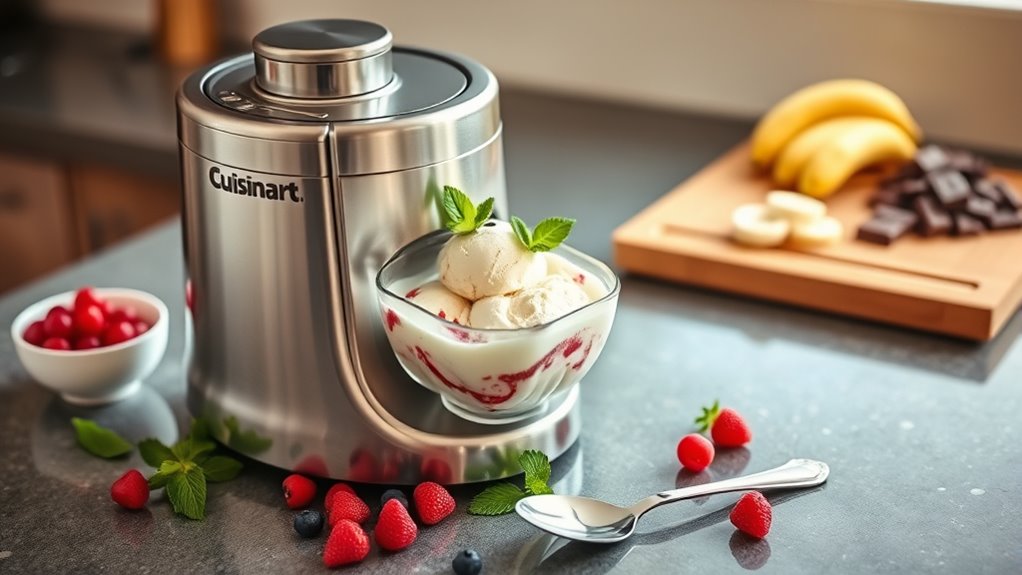 mindful ice cream preparation