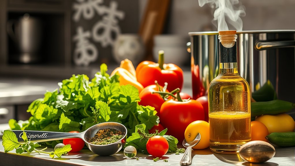mindful salad preparation techniques