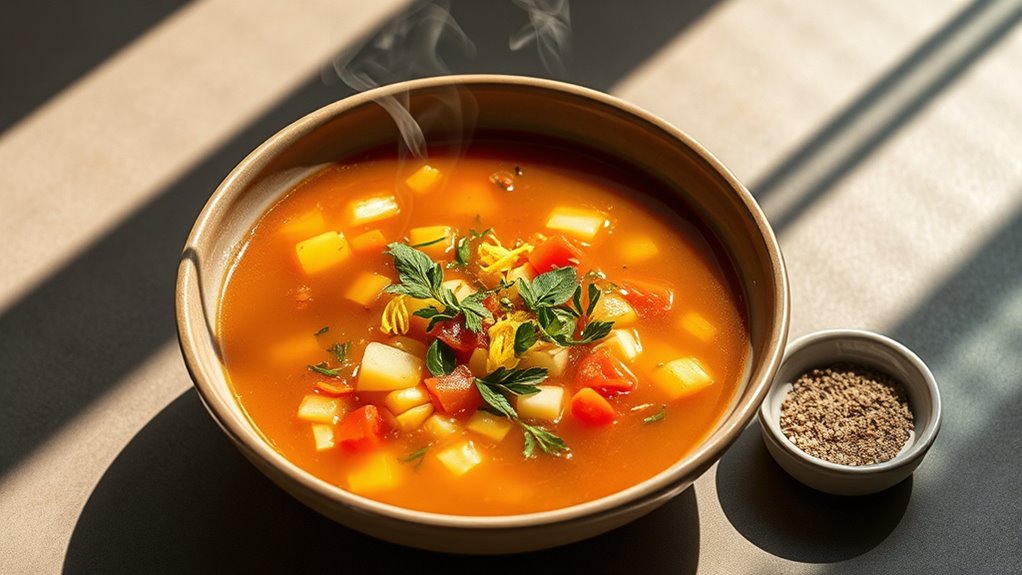 mindful soup serving suggestions