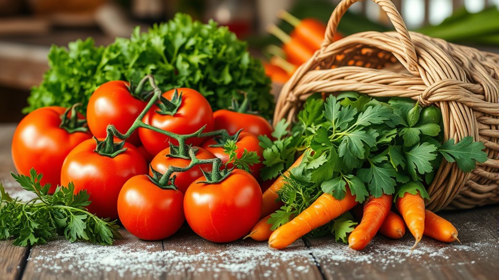 mindful vegetable preparation process