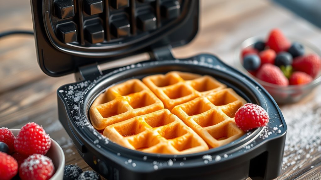 mini waffle maker instructions