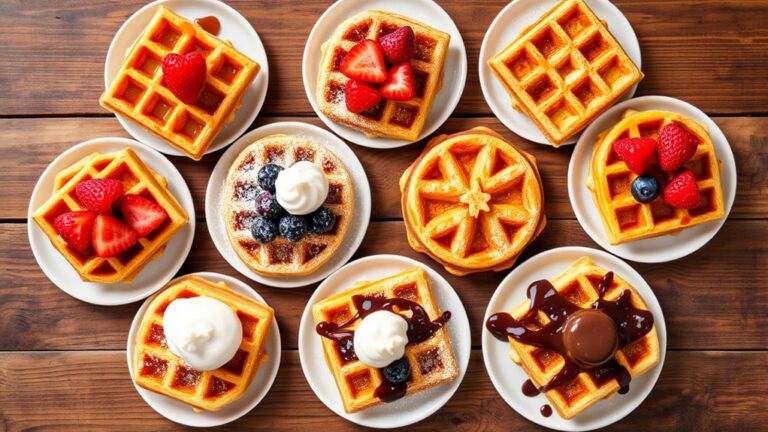 mini waffle maker recipes