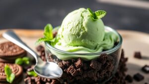 mint oreo ice cream recipe