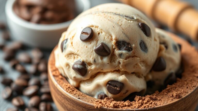 mocha chip ice cream