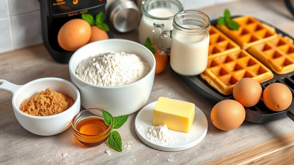 mochiko waffles gluten free