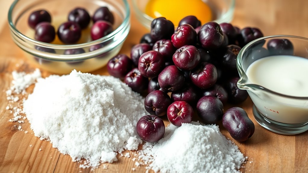 mulberry ice cream ingredients list