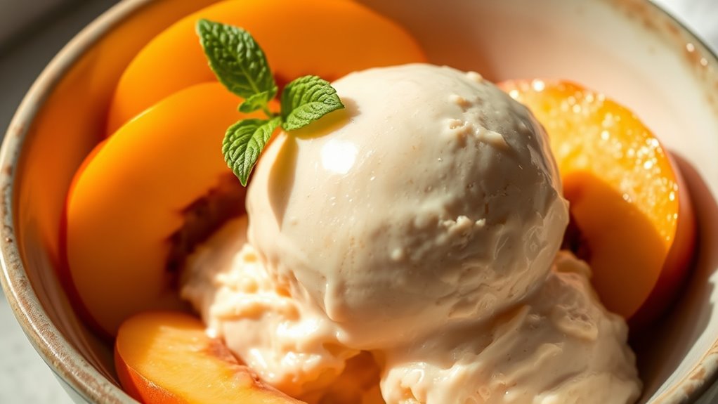 nectarine ice cream recipe