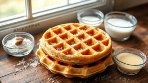 no egg waffle recipe