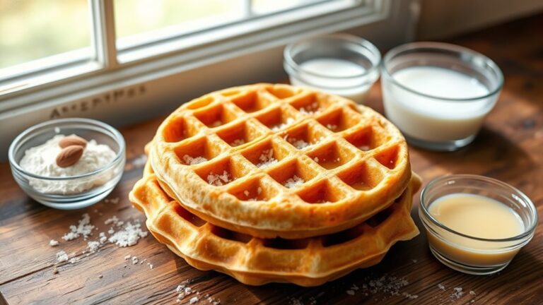 no egg waffle recipe