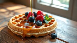 oat waffle cooking guide