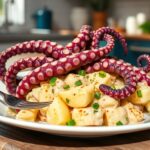 octopus and potato salad