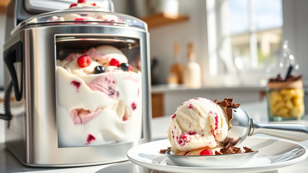 optimize ice cream consistency