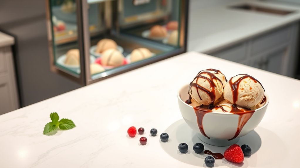 optimize ice cream quality