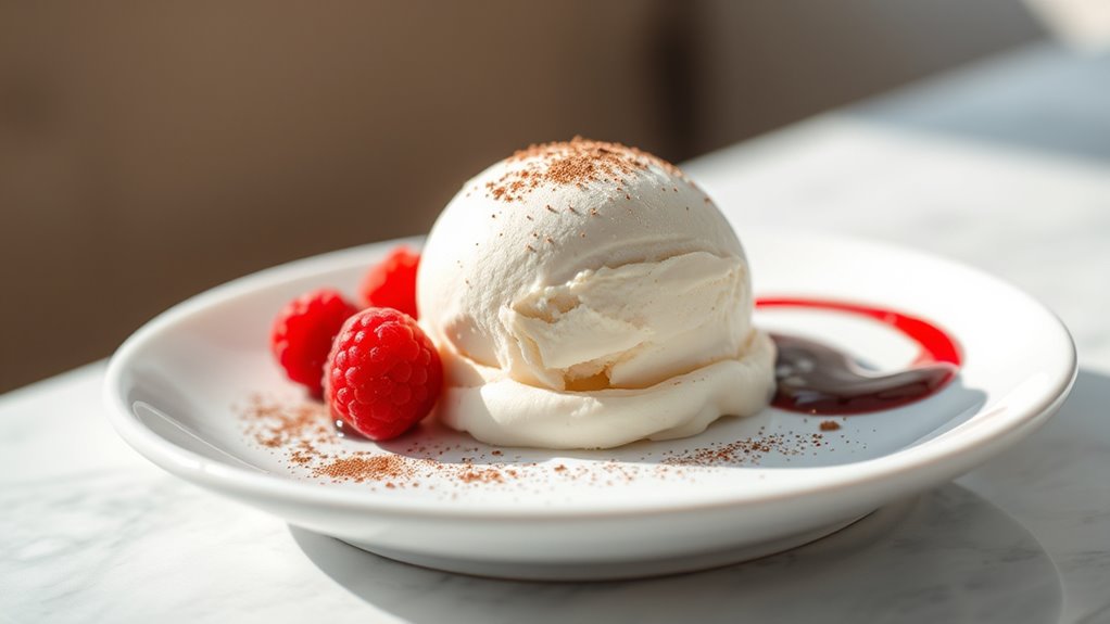 optimize ice cream texture