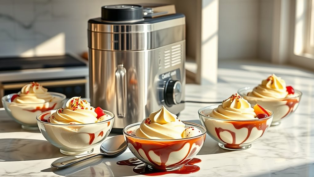 optimize ice cream texture
