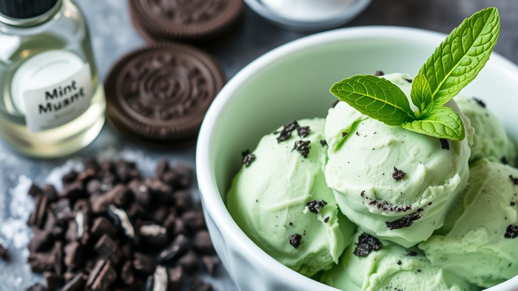 oreo mint ice cream ingredients