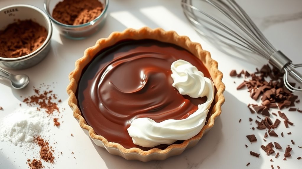 organize ingredients for baking