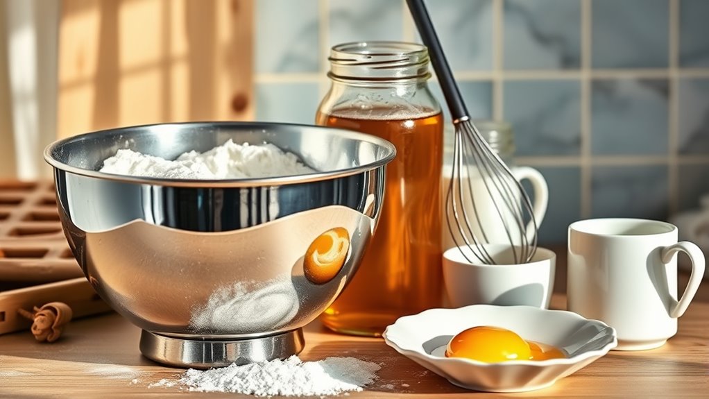 organize mix preheat create