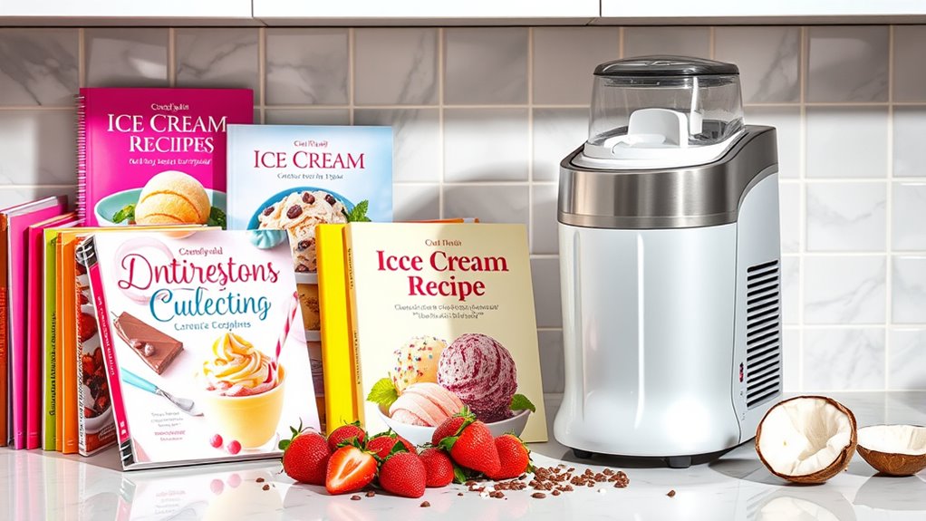 organized preparation for ice cream