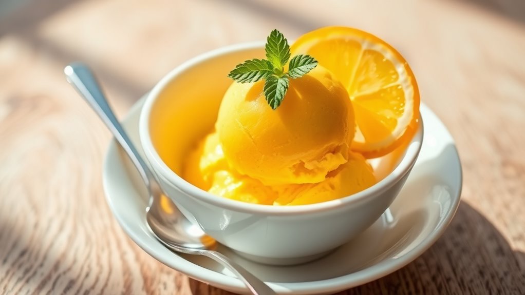 passion fruit ice cream tips
