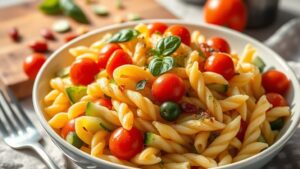 pasta salad preparation instructions