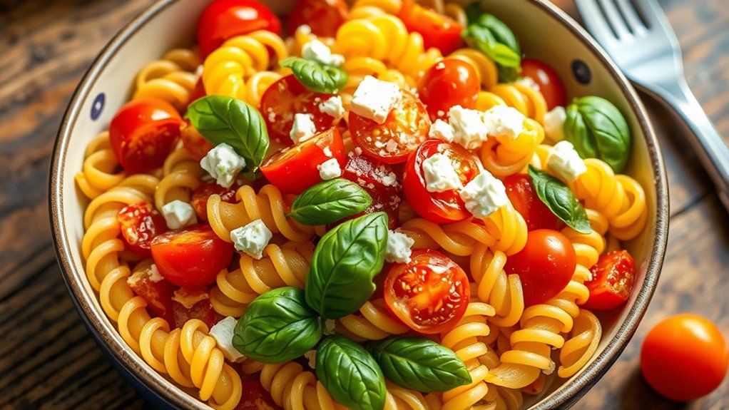 pasta salad preparation steps
