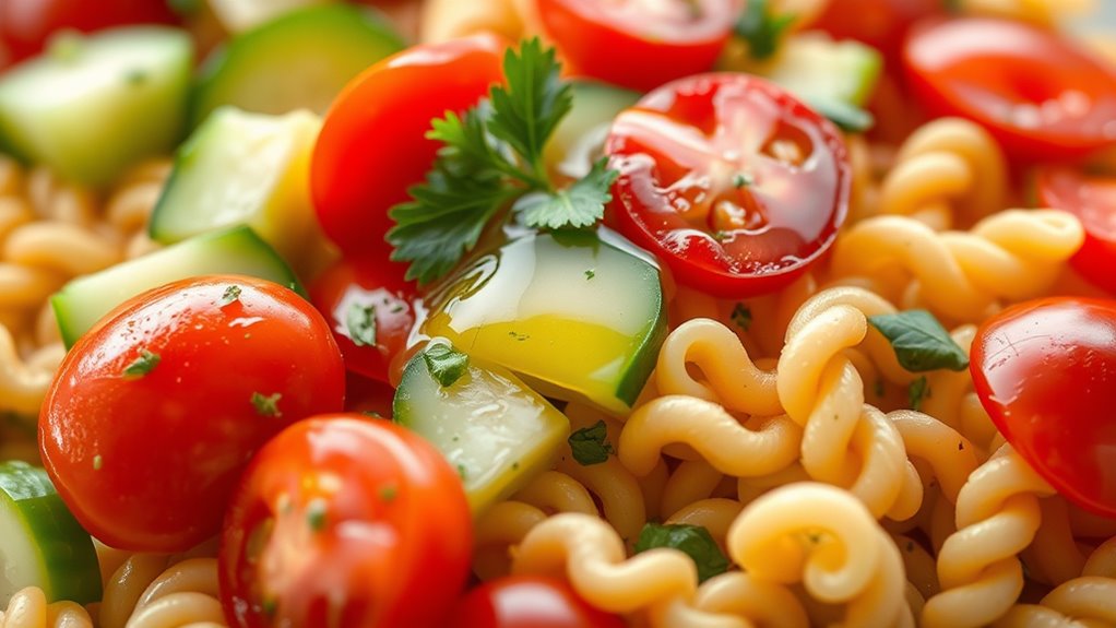 pasta salad with improvisation