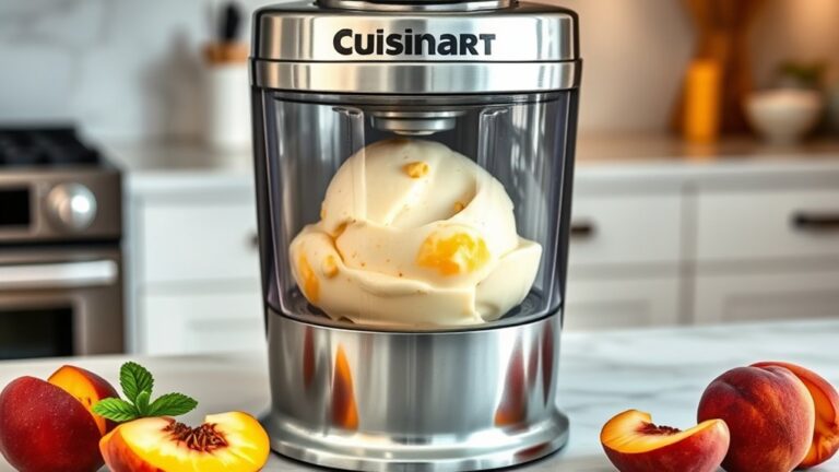 peach ice cream recipes