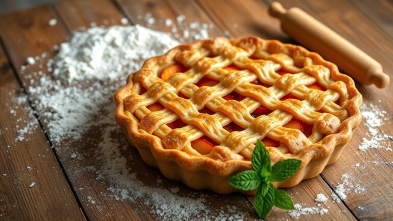 peach pie baking instructions