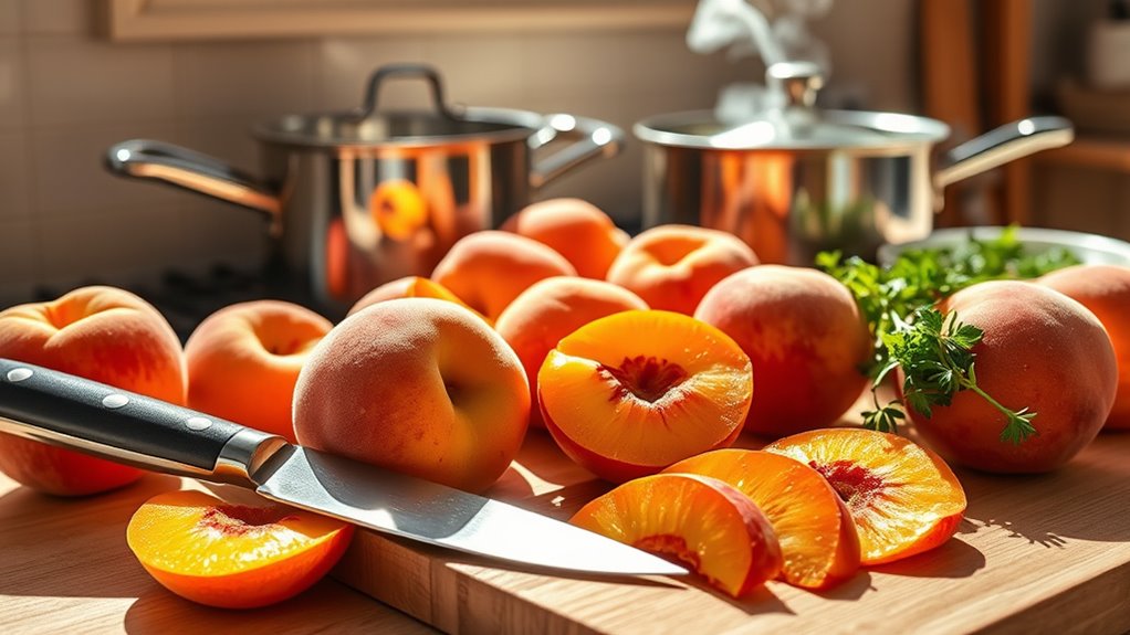 peach preparation for consistency