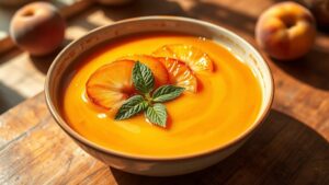 peach soup cooking instructions