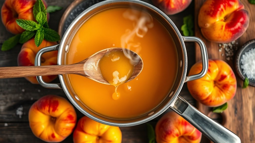 peach soup cooking tips