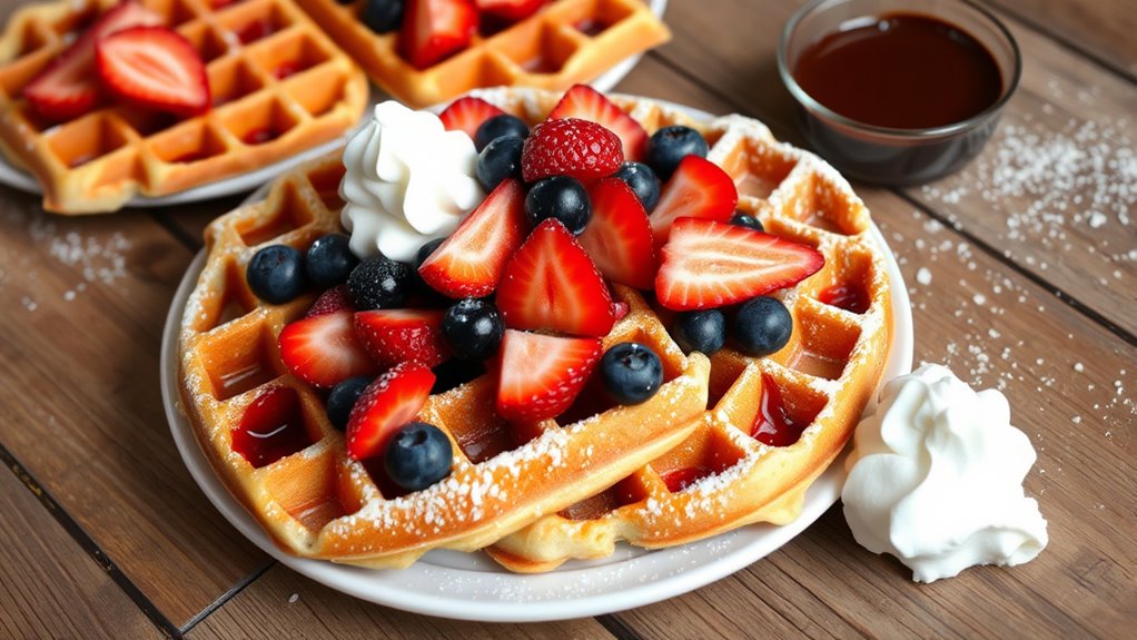 perfect belgian waffle ingredients