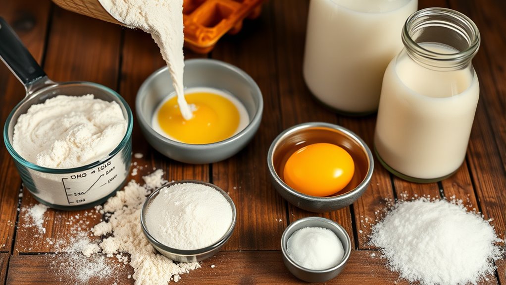 perfect belgian waffle ingredients