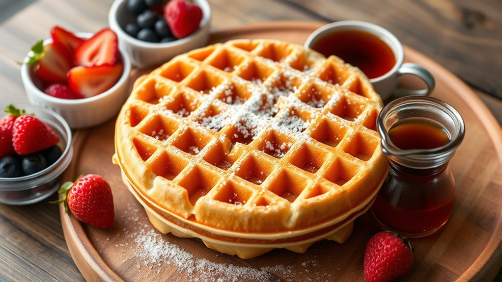 perfect belgian waffles recipe