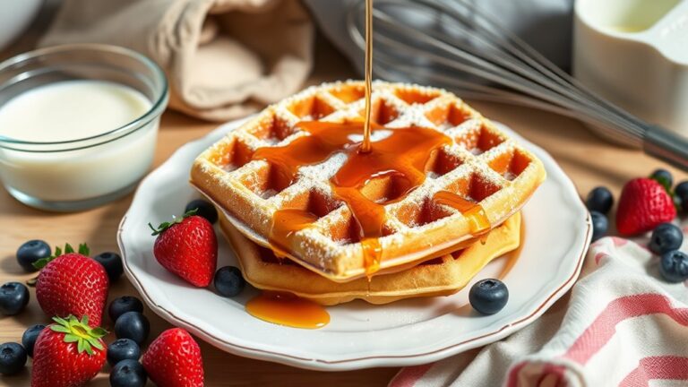 perfect buttermilk belgian waffles