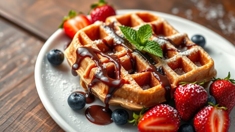 perfect chocolate waffle recipe