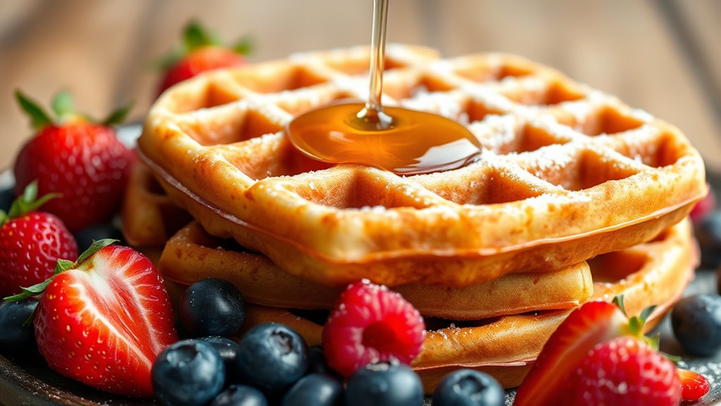 perfect cinnamon waffle recipe