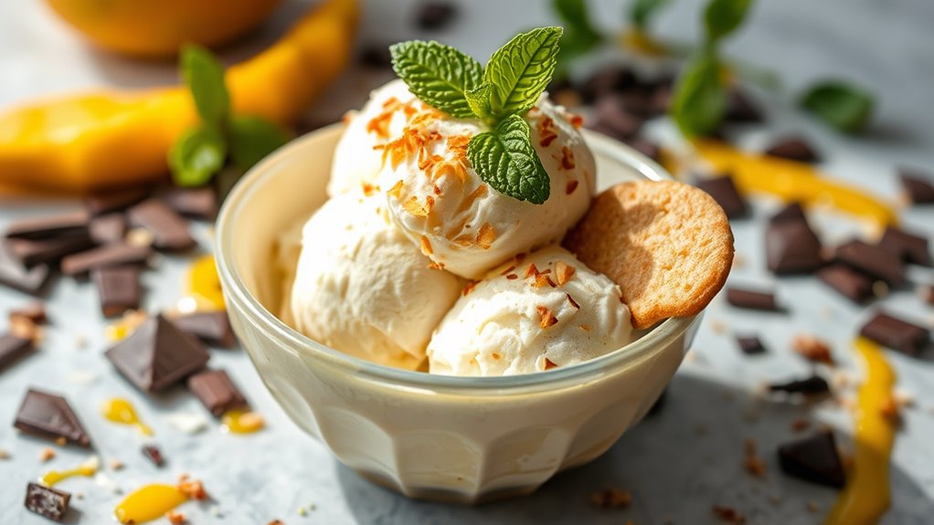 perfect coconut ice cream