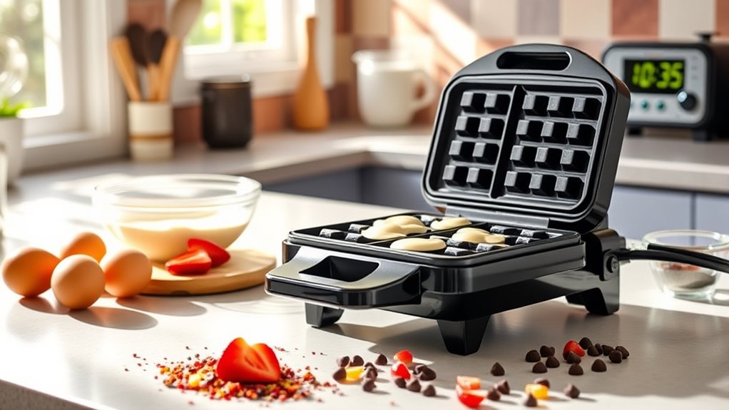 perfect egg waffle preparation