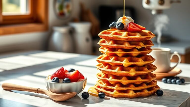 perfect kodiak cake waffles