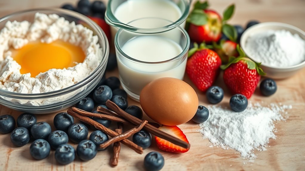 perfect mini waffle ingredients