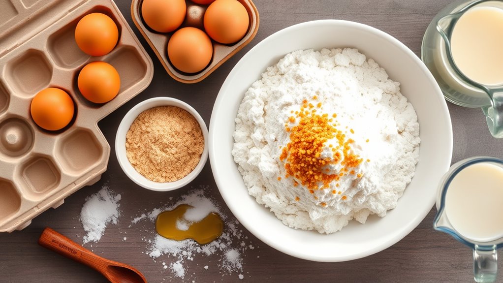 perfect pancake waffle ingredients