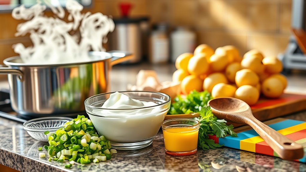 perfect potato salad preparation