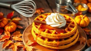 perfect pumpkin waffles recipe